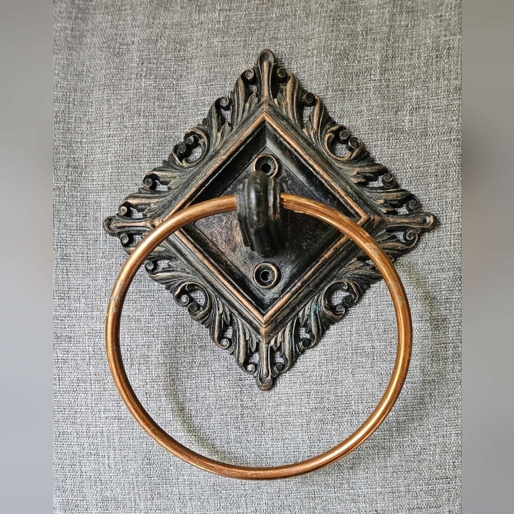 Copper Towel Hoop